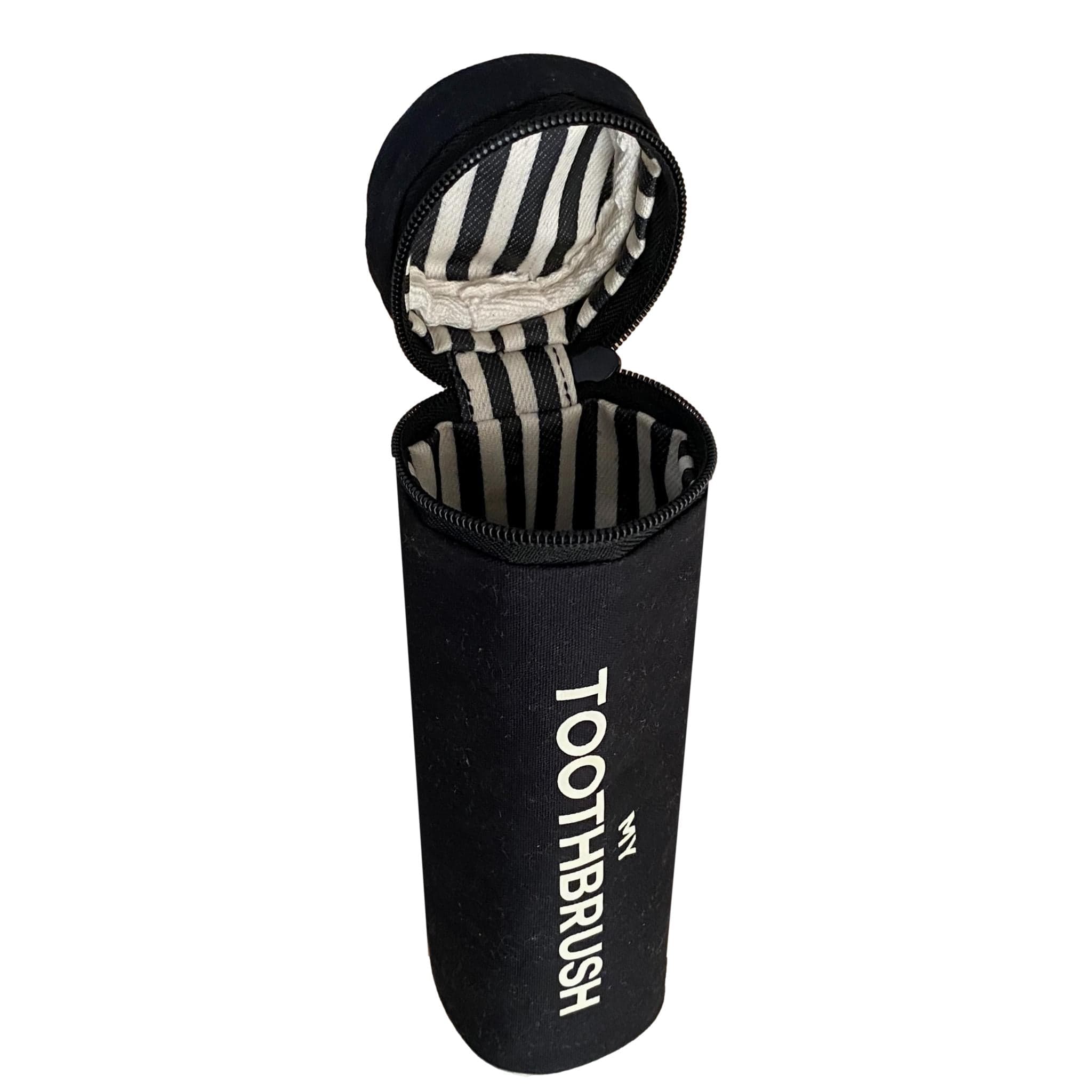 Waterproof Travel Toothbrush Case - Black | Compact & Lightweight for Travel, Camping & Gym | Fits Electric & Manual Toothbrushes