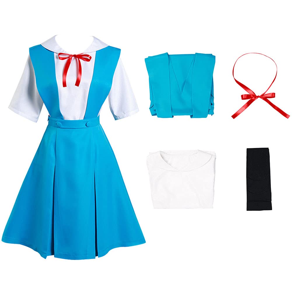 Okazaki Anime Cosplay Costume Uniform Skirt - Japanese Schoolgirl Dress for Halloween, Cosplay Events & Anime Conventions