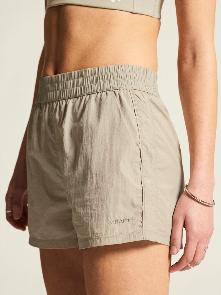 Women's High-Waisted Join Wind Running Shorts - Breathable Quick-Dry Athletic Shorts for Workout, Yoga & Outdoor Activities