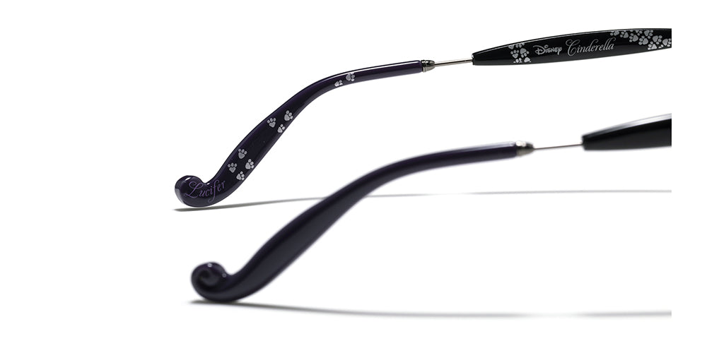 JINS x Disney Dogs & Cats Lucifer Eyeglasses - Stylish Disney Collection for Pet Lovers | Perfect for Cosplay, Disney Fans & Fashion Accessories
