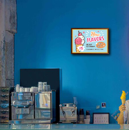 12x36 Designer Wood Snap Frames with Wide Matboard - Premium Poster Display for Home, Office & Gallery Decor