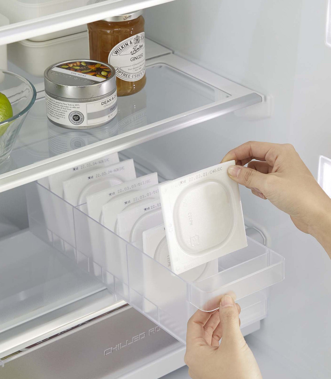 Refrigerator Organizer Bin - 2 Styles for Fridge Storage | Perfect for Fruits, Vegetables & Leftovers Organization