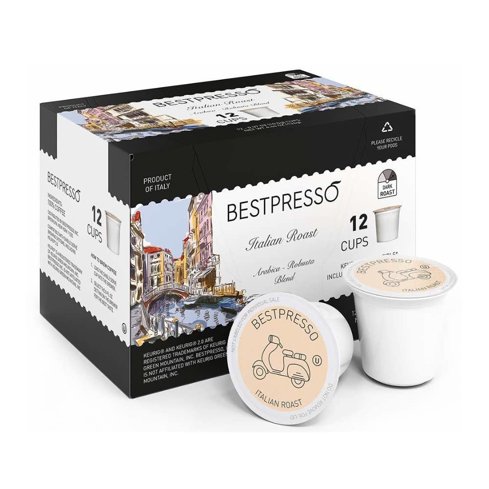 Keurig K-Duo Single Serve & Carafe Coffee Maker with 12 Medium Roast K-Cup Pods & Organizer - Perfect for Home, Office, and Entertaining