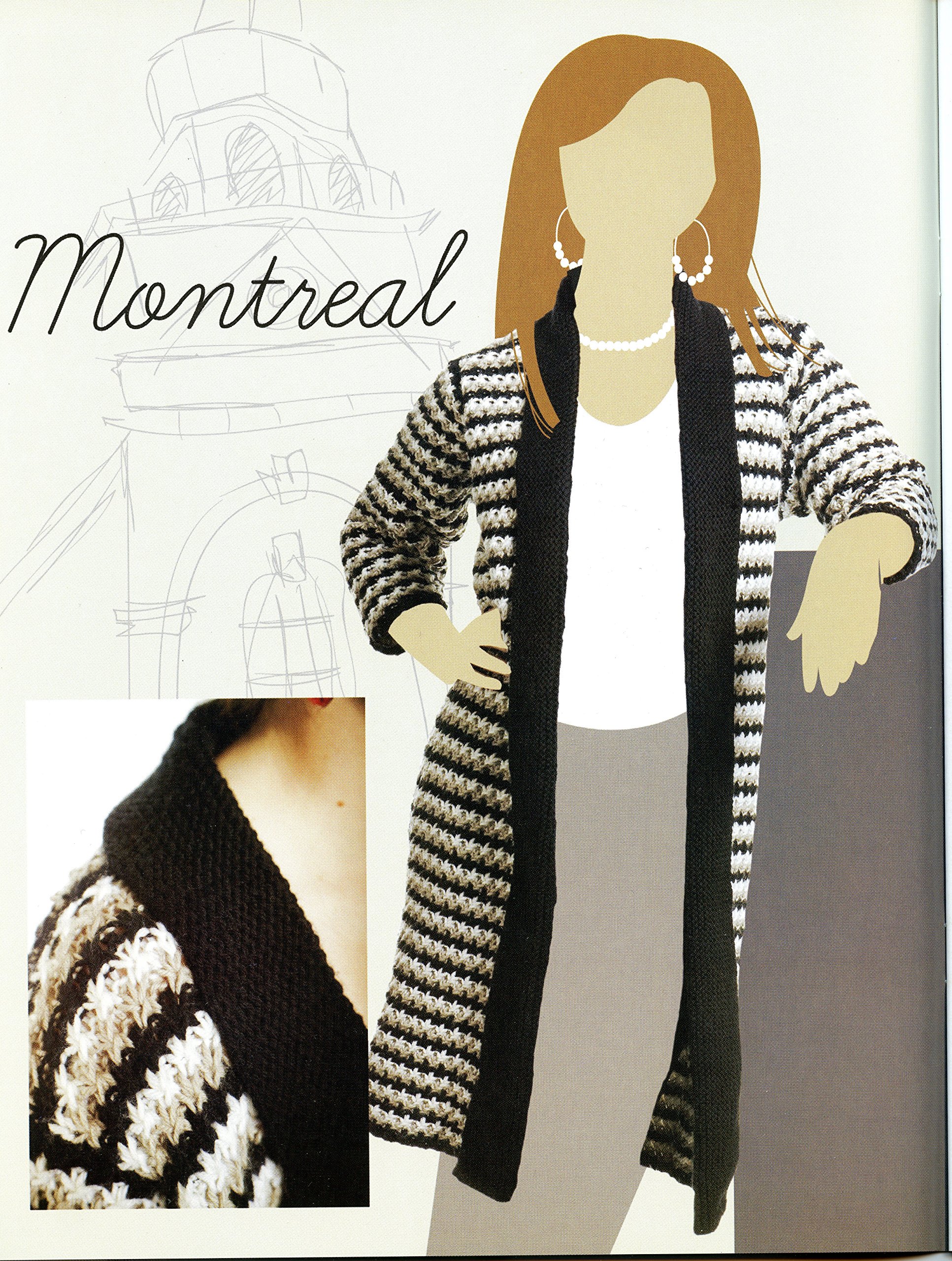 Silhouette - Mission Falls Knitting Pattern Book for Sweaters & Scarves | DIY Knitting Projects for Beginners & Advanced Crafters | Perfect for Home Crafting & Gift Making