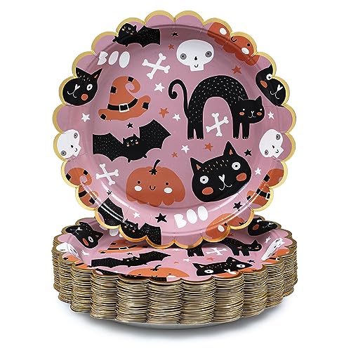 Pink, Skulls, Cats, Pumpkins, Bats
