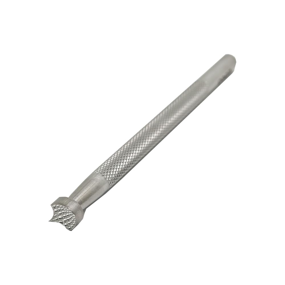 Premium 304 Stainless Steel Leather Stamping Tools - Dragon Scale Design for Leather Crafting, DIY Leather Carving & Embossing | Perfect for Wallets, Belts, Journals & Leather Accessories