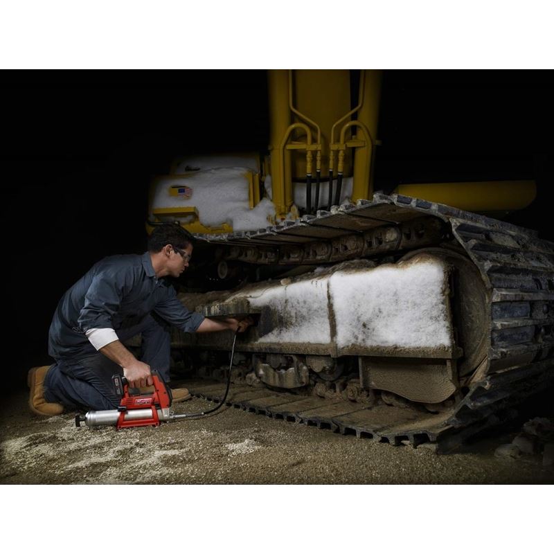 20V M12 12-Volt Lithium-Ion Cordless Grease Gun (Tool Only) - Perfect for Automotive, Industrial & DIY Lubrication Tasks