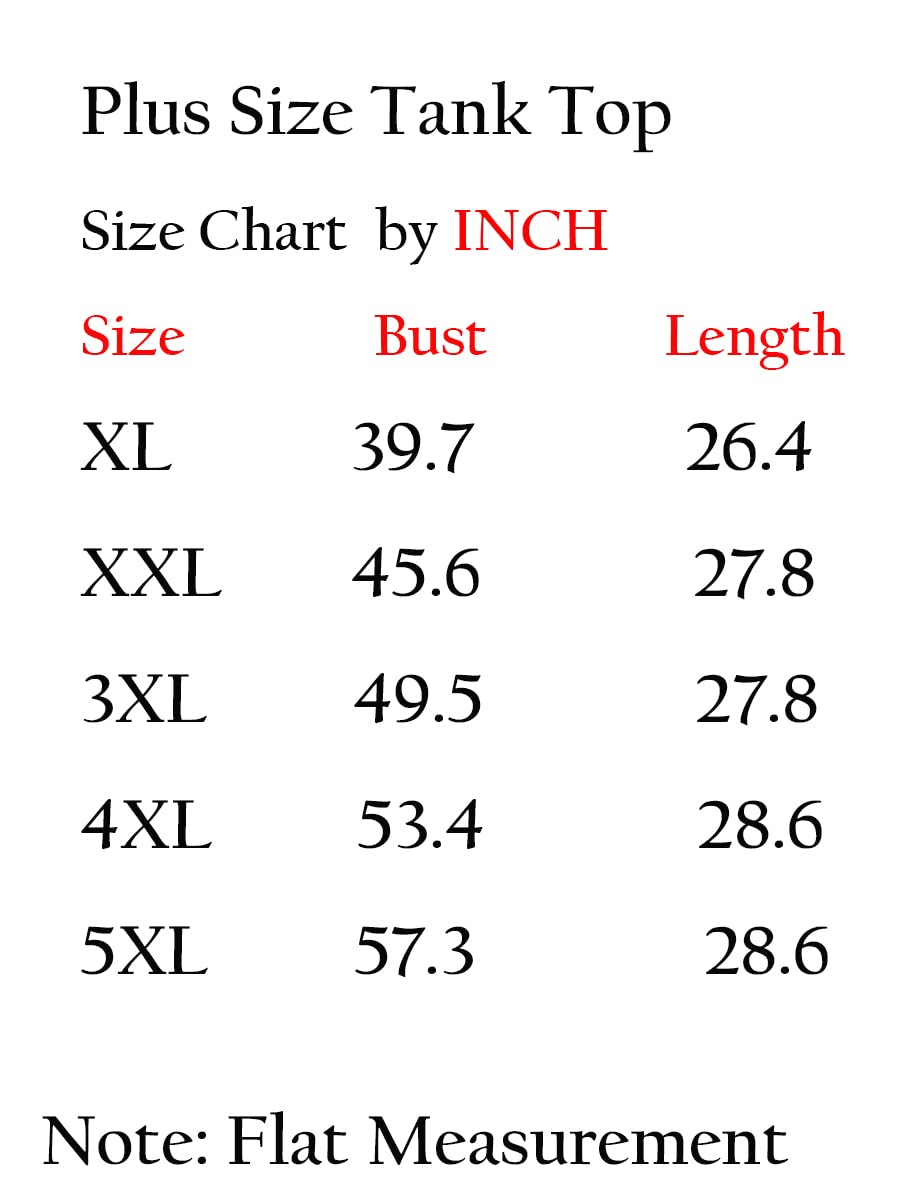 Plus Size Women's Cute Sleeveless Racerback Tank Tops - Basic Casual Summer Tops for Women - Perfect for Beach, Gym, Yoga & Everyday Wear
