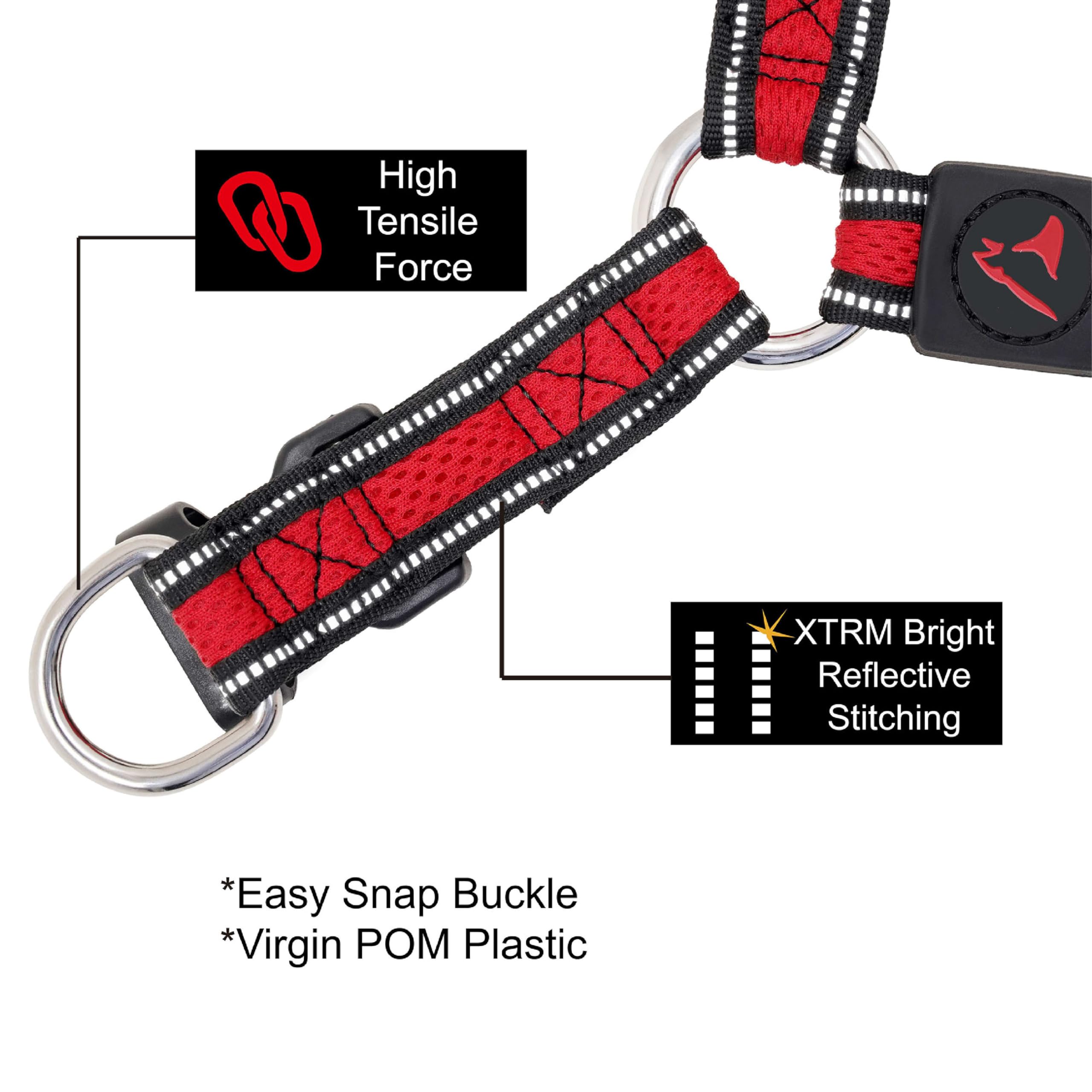 Athletica Air Mesh Step-in Dog Harness - Lightweight & Breathable Pet Vest for Small to Medium Dogs - Perfect for Walking, Running & Outdoor Adventures