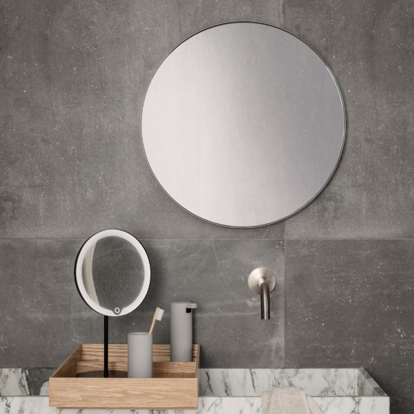 MODO LED Vanity Mirror with Touch Control - 10X Magnification, Adjustable Brightness, Hollywood Style Makeup Mirror for Bathroom, Bedroom & Dressing Room