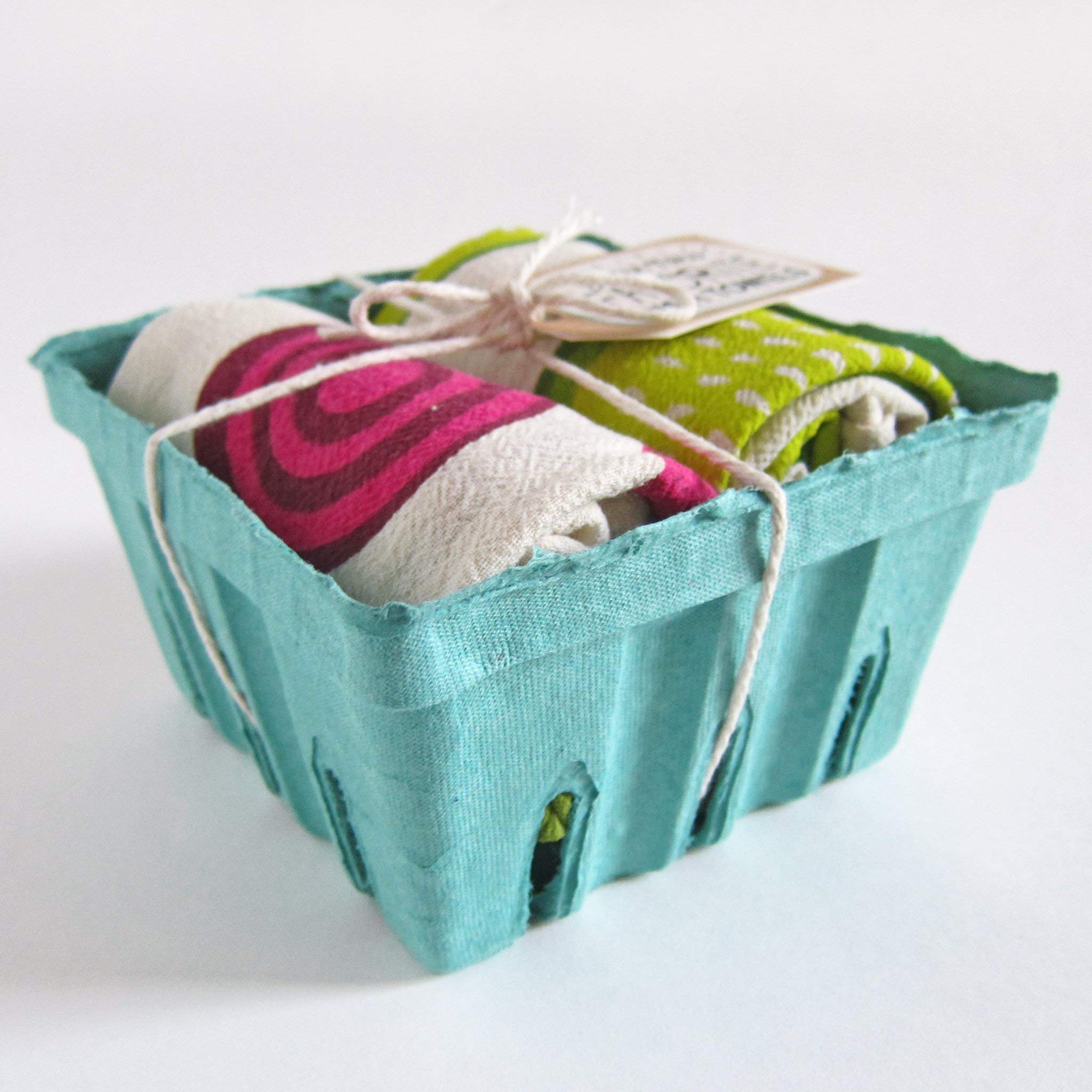 Pickled Please - Set of 2 Absorbent Cotton Dish Towels for Kitchen, Cooking & Cleaning | Perfect for Drying Dishes, Wiping Countertops & Decor