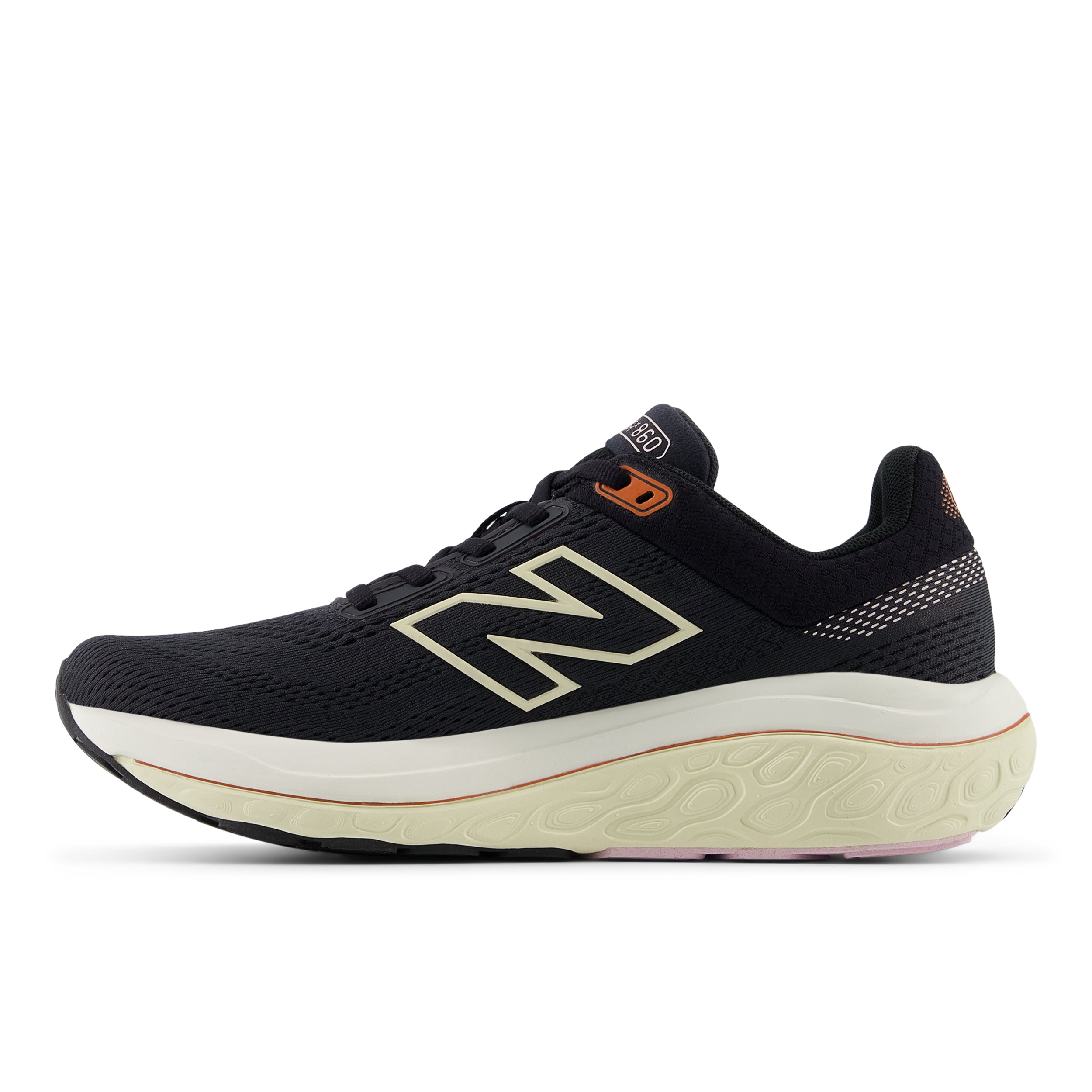 New Balance Women's Fresh Foam X 860v14 Running Shoes - Phantom/Calcium/Black - Stability & Cushion for Long Distance Running, Jogging & Gym Workouts