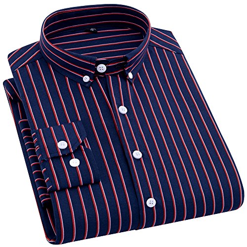 Striped Navy Blue Red