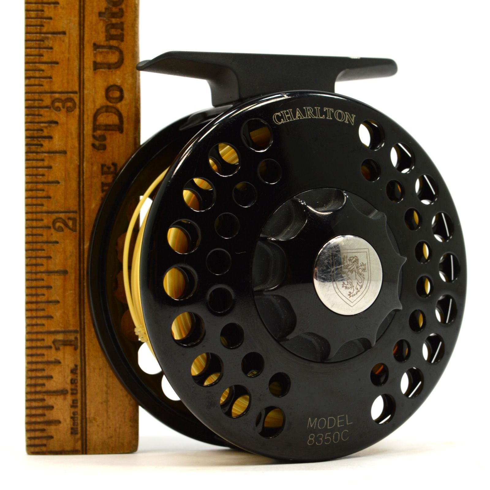 Pre-Owned CHARLTON CONFIGURABLE REEL & SPOOL Model 8350C 1/5 Right Hand with Pouch - Perfect for Fishing, Industrial Use & Outdoor Activities