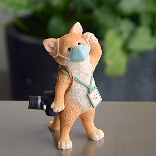 Miniature Fairy Figurine & Pig Statue for Toilet Decor - Cute Handwashing Reminder for Bathroom, Home, and Office