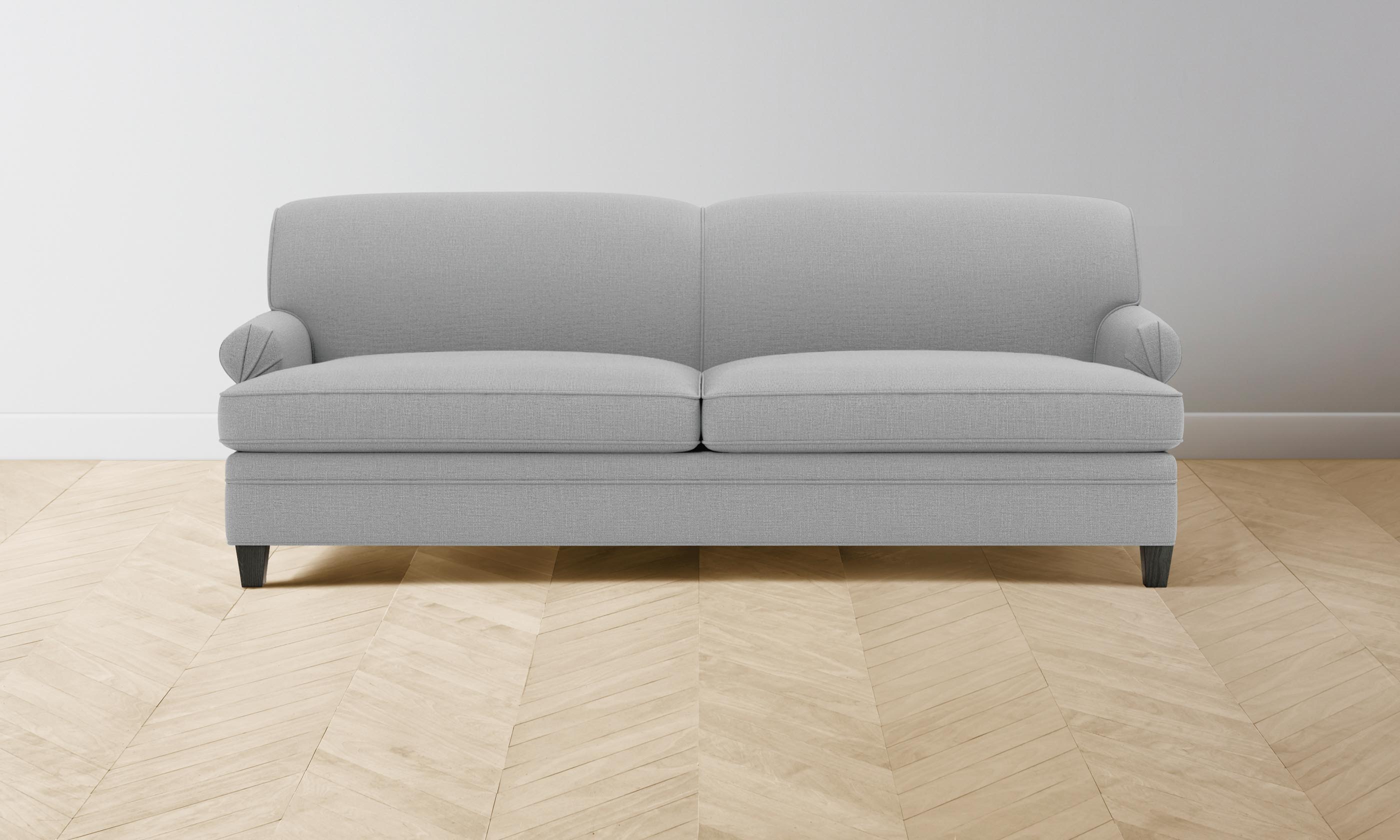 Carmine Sofa - Premium Performance Linen Weave Cloud Couch | Modern Comfortable Living Room Furniture for Relaxing & Entertaining