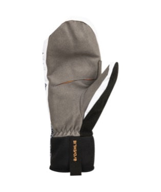 Mitten Active (99901 Black/Snow White) - Winter Gloves for Men & Women - Perfect for Skiing, Snowboarding & Outdoor Activities