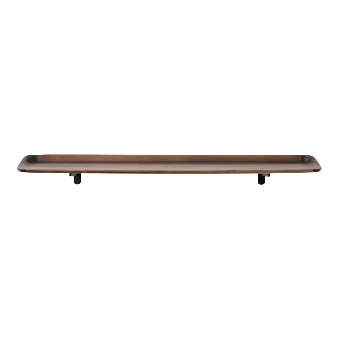 Guild HM14 & HM15 Wall Mounted Floating Shelves - Rustic Wood Shelf for Home Decor, Living Room, Bedroom & Office Storage - Easy Installation & Durable Design