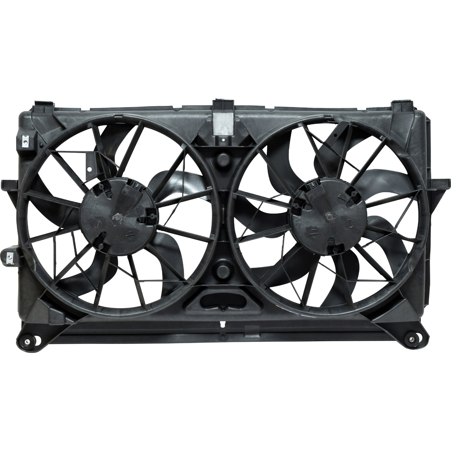Universal Air Conditioner FA 50265C Dual Radiator & Condenser Fan Assembly Replacement - Compatible with Multiple AC Units for Home, Office & Automotive Use