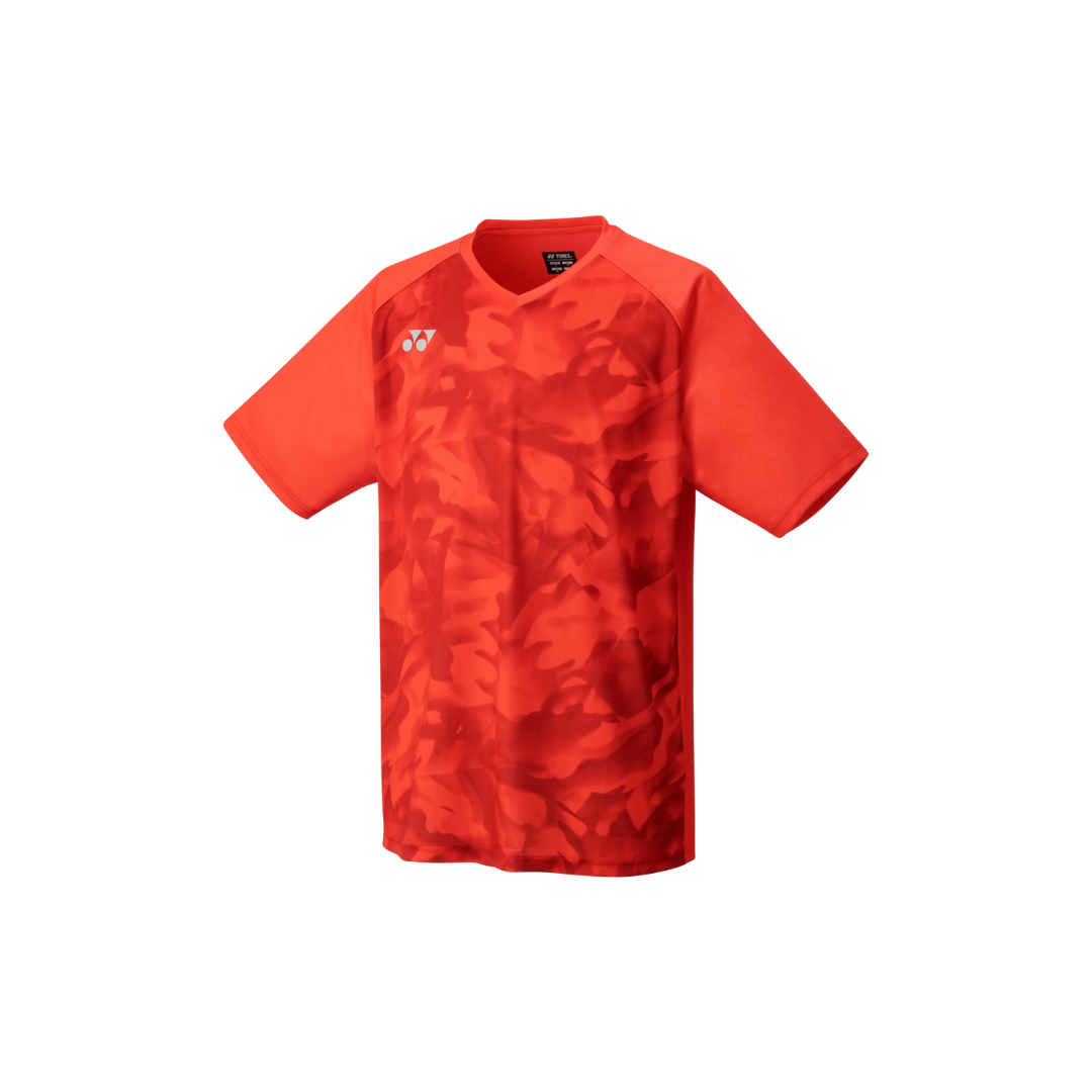 Yonex YM0033EX Men's Crew Neck Team Shirt - Breathable Performance Tennis & Badminton Jersey for Sports & Training - Perfect for Gym, Club Matches & Casual Wear