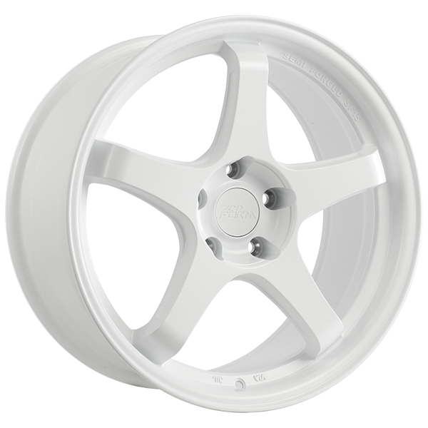 720Form FF6 Satin White 17x7.5 +35 5x114.3mm 73.1mm Wheel Rims - High Performance Alloy Wheels for Cars, Trucks & SUVs - Perfect for Street Racing, Off-Roading & Custom Builds