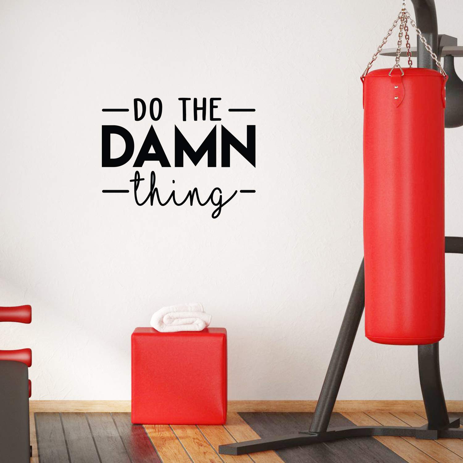 Do The Damn Thing Vinyl Wall Decal - 22