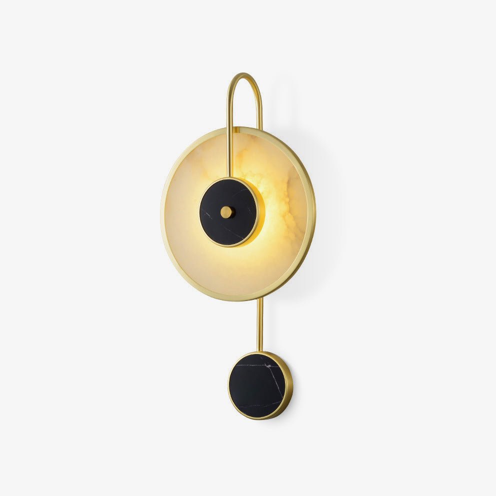 Kandy Alabaster Wall Lamp - Modern Minimalist Sconce Light Fixture for Bedroom, Living Room & Hallway Lighting