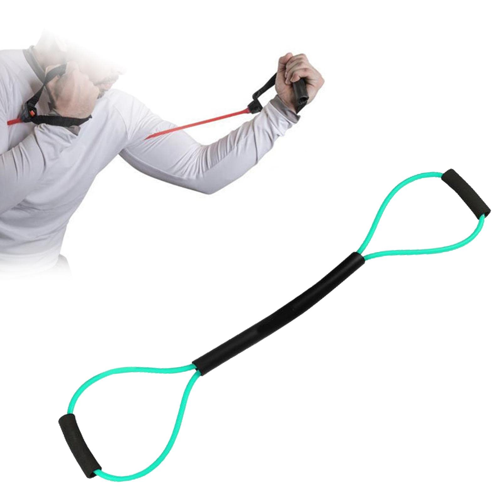 Premium Exercise Resistance Bands with Comfort Handles - Strength Training Tension Ropes for MMA, Shadow Boxing & Indoor Workouts - Ideal for Home Gym, Fitness Training & Thai Women's Workout Routine