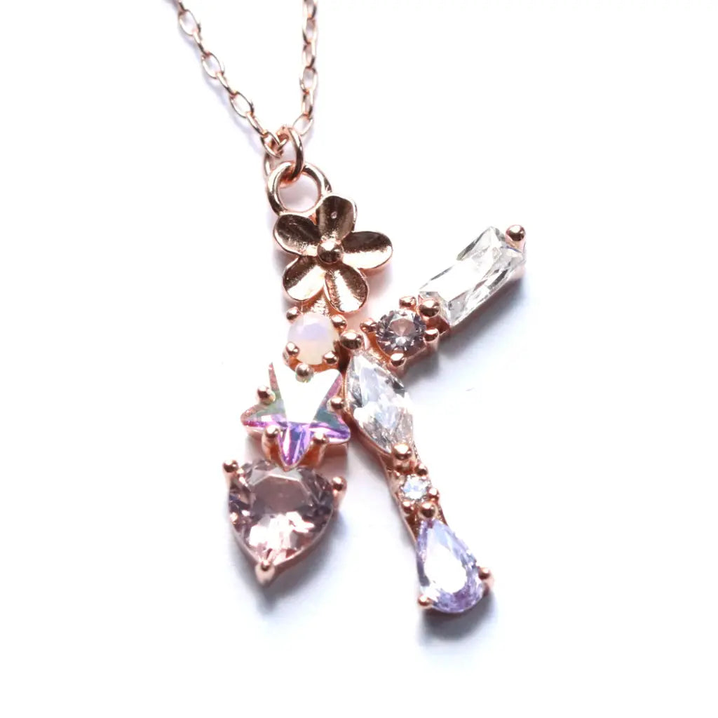 Initial Pendant Necklace for Women - Personalized Letter Jewelry Gift - Perfect for Birthday, Anniversary & Valentine's Day - Elegant Layering Necklace for Everyday Wear & Special Occasions