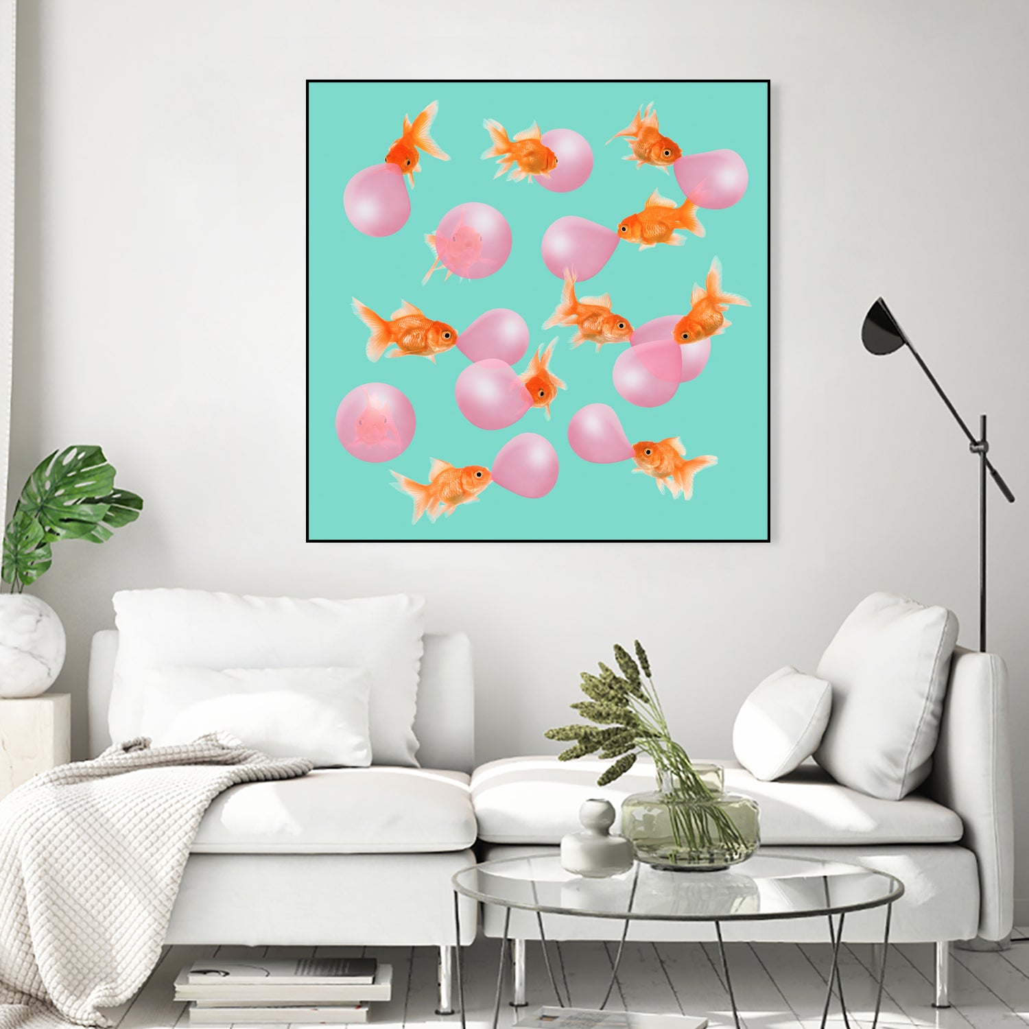 Bubblegum Goldfish - Fun & Chewy Bubble Gum Candy for Kids, Parties & Gifts | Sweet Treats for Birthdays, Halloween & Snack Time