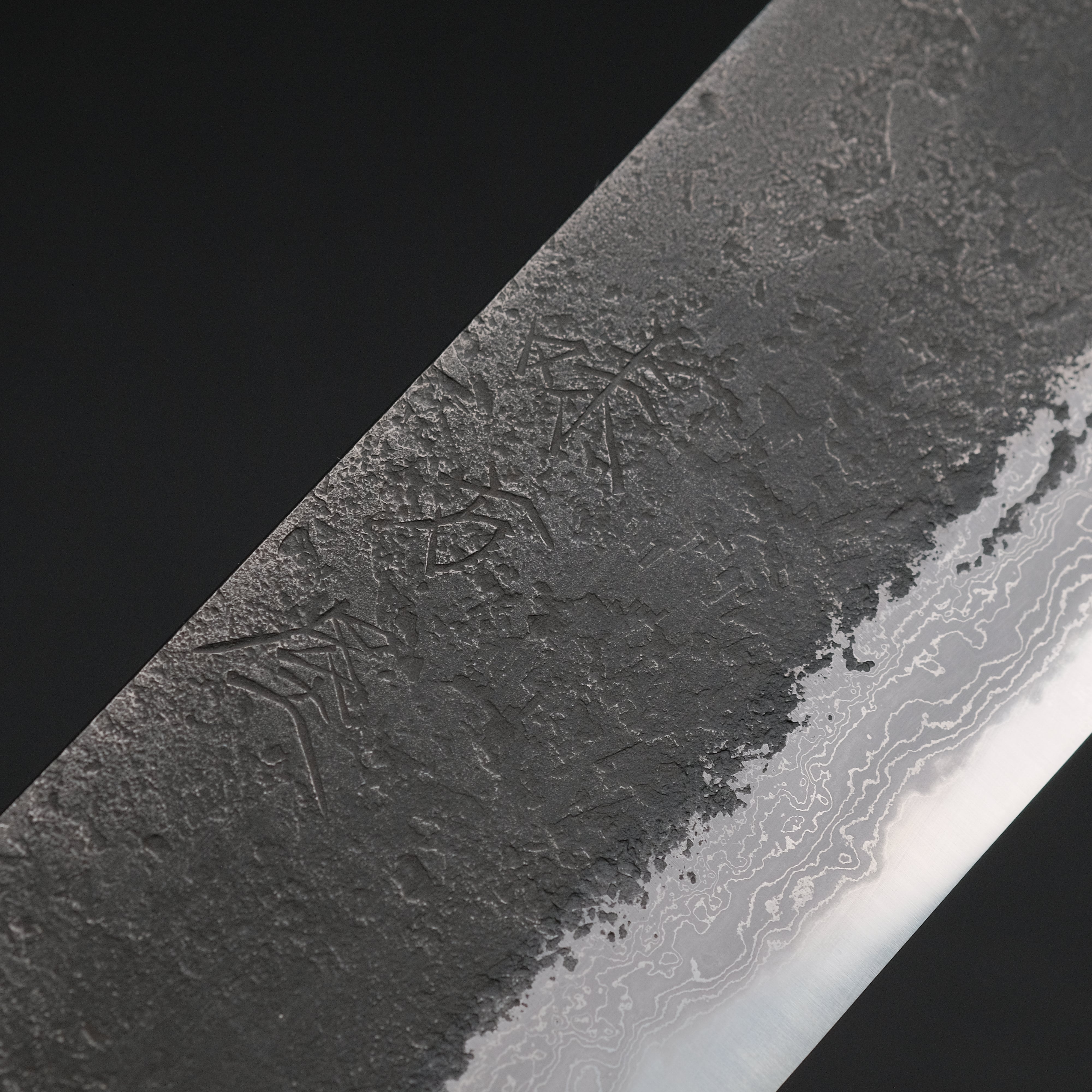 Premium Ajikataya White #2 Nashiji Damascus Nakiri Knife 180mm - Olive Wood & Resin Handle (#52) - Japanese Kitchen Knife for Professional Chefs & Home Cooking, Perfect for Slicing Vegetables, Herbs & Boneless Meat