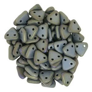 Matte Iris Brown Triangle Beads - 9g Vial for Jewelry Making, DIY Crafts & Nail Art Designs