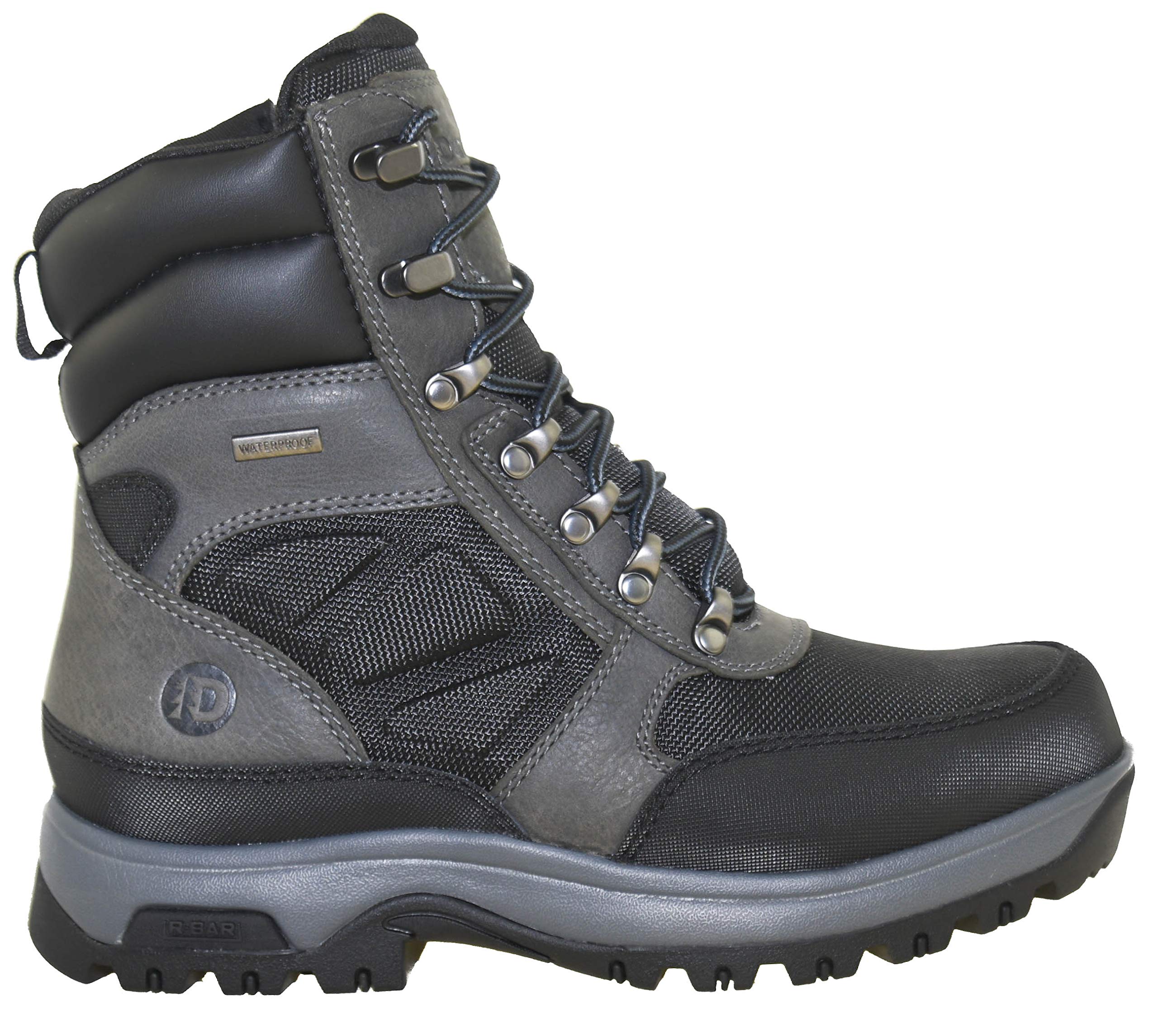 Dunham 8000 Works 8 Inch Waterproof Steel Toe Men's Work Boots - Heavy Duty Construction for Outdoor, Construction & Industrial Safety Use