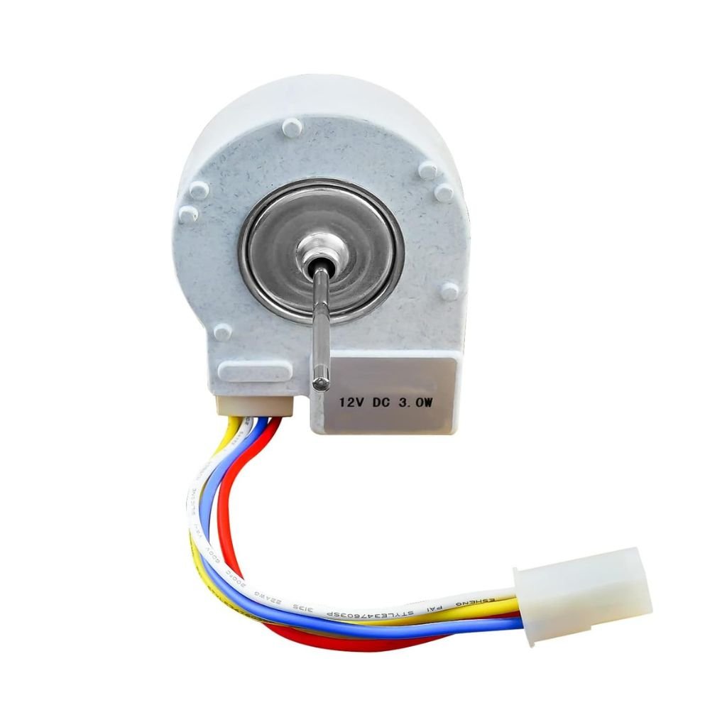 W10822580 Refrigerator Evaporator Fan Motor Replacement for Whirlpool, Maytag, Kenmore - Compatible with W10255195, 2259385, 4283312 - Perfect for DIY Fridge Repair & Appliance Maintenance