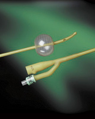 Bardex Lubricath Tiemann Coude Foley Catheter 18FR 40cm (16