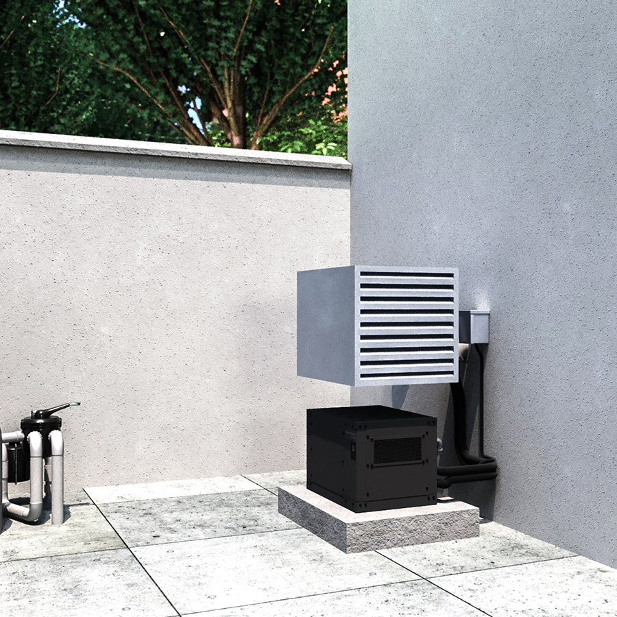WhisperKOOL Platinum Split 4000 Ducted Wine Cellar Cooling System - Professional Temperature Control for Wine Storage - Perfect for Home Cellars, Restaurants & Wine Shops