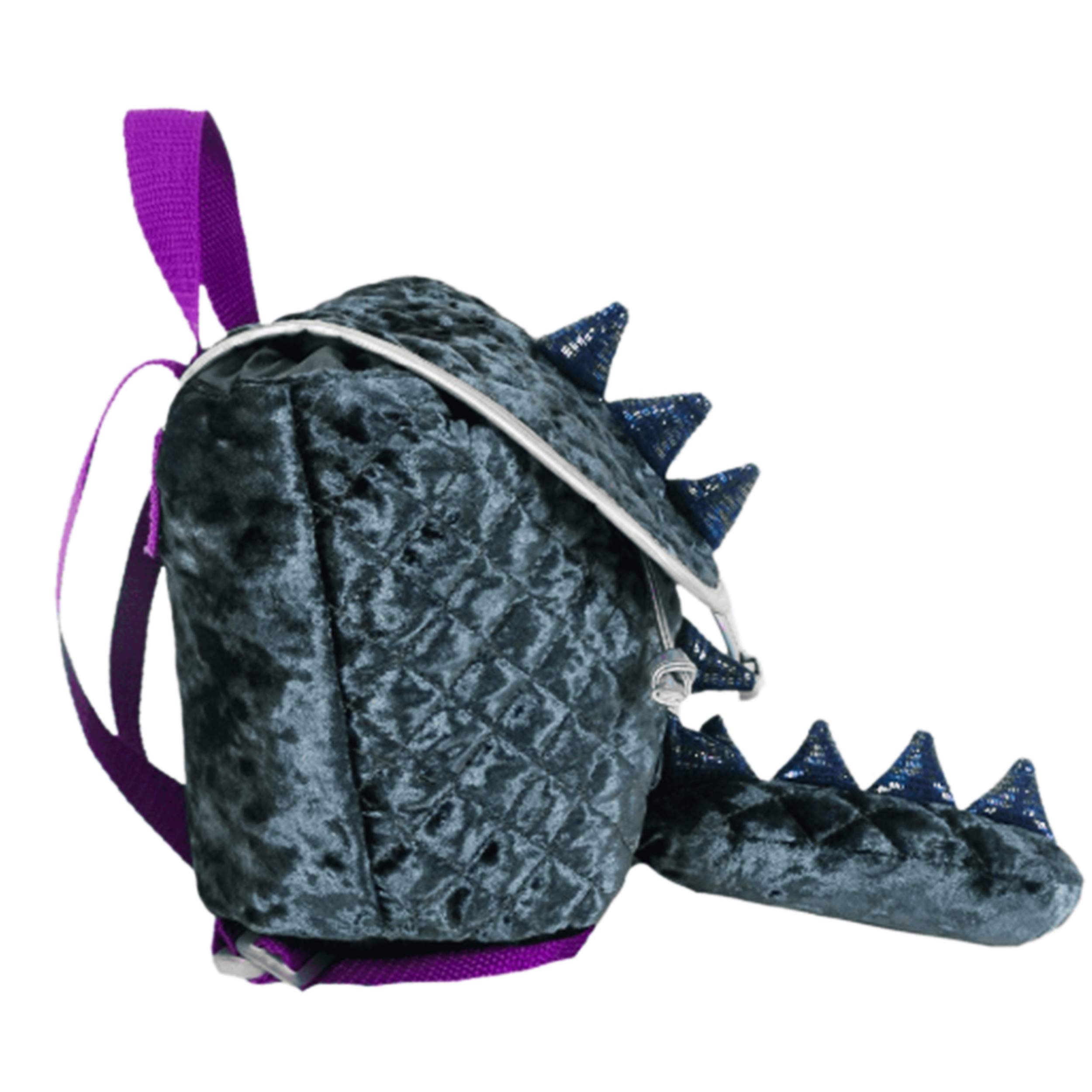 Jurassic World Dinosaur Plush Mini Backpack for Toddlers & Kids - Cute Dino Tail Design, Preschool & School Supplies - Perfect for Daycare, Travel & Birthday Gifts