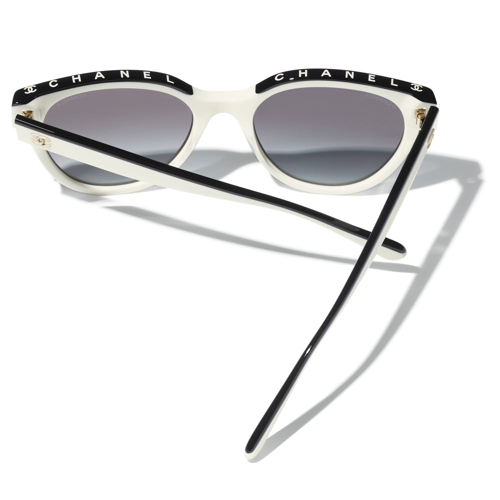Chanel 5414 Sunglasses - Luxury Designer Shades for Women - UV Protection & Fashionable Eyewear - Perfect for Outdoor Activities, Beach, and Driving