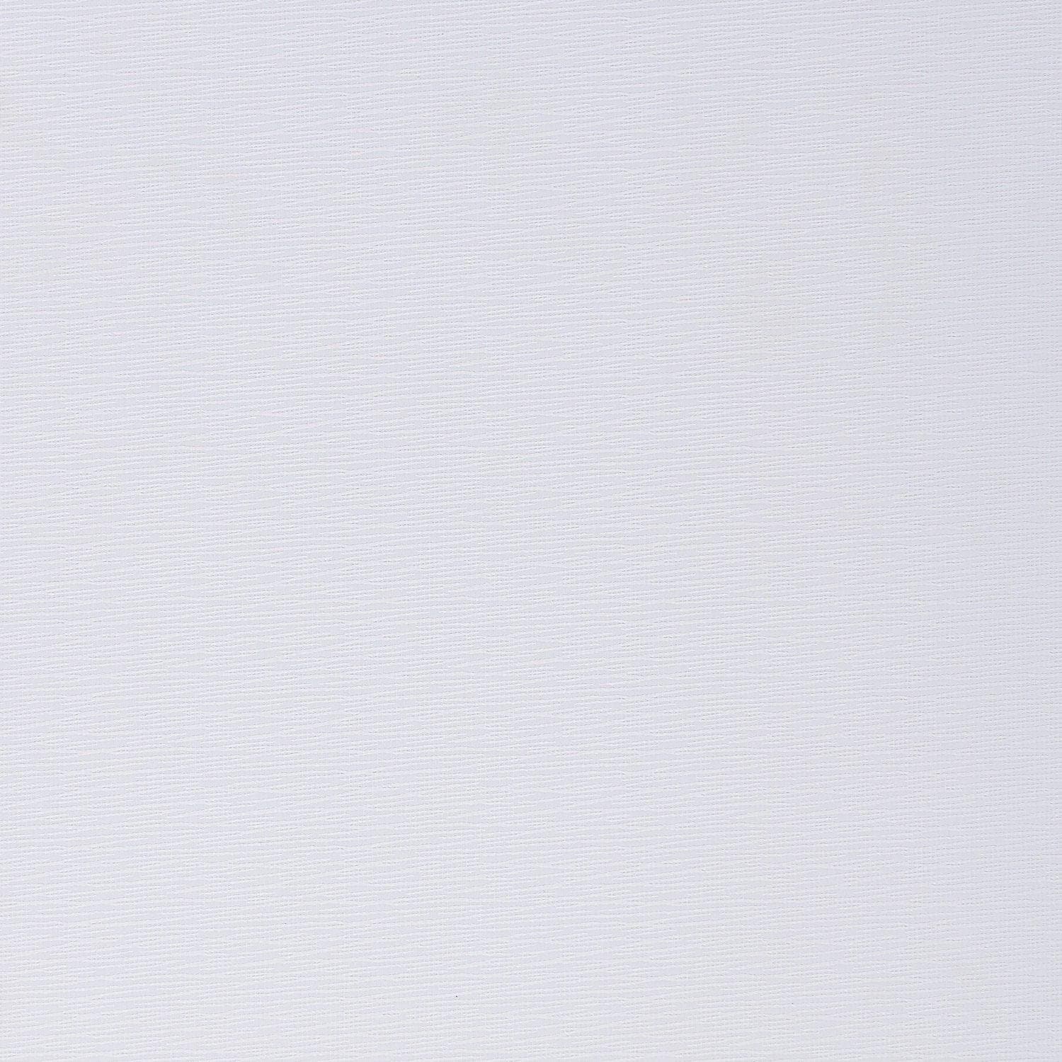 Dunsmuir White Boucle Textured Blackout Roller Shade Swatch - Light Blocking Window Treatment for Bedroom, Nursery & Home Theater