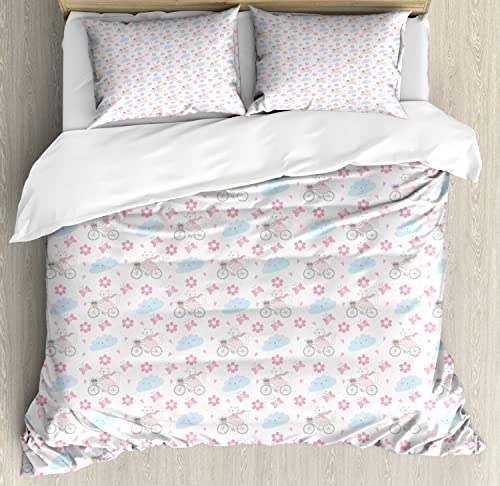 Baby Pink and Pale Blue