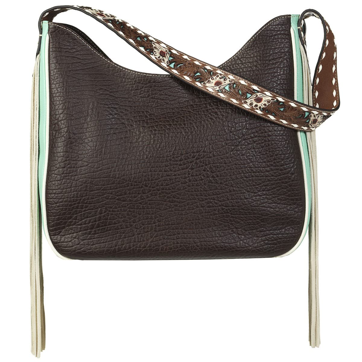 Ariat Women's Monroe Crossbody Shoulder Bag - Stylish & Functional Leather Purse for Everyday Use, Work, Travel & Shopping