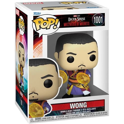 Doctor Strange in the Multiverse of Madness Wong Funko Pop! Vinyl Figure - Collectible Marvel Movie Merchandise for Home Display & Gifts