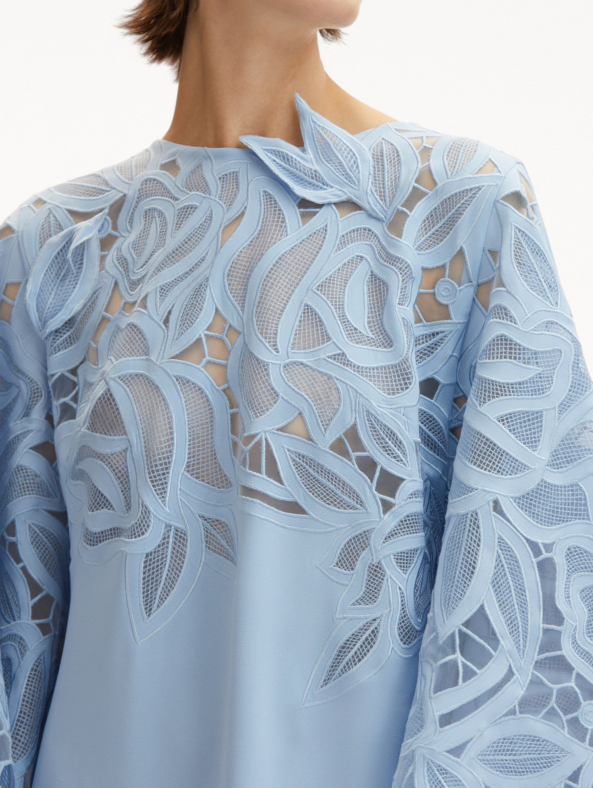 English Rose Cutout Caftan - Floral Summer Beach Dress for Women | Boho Chic Cover Up, Poolside Lounge & Vacation Outfit