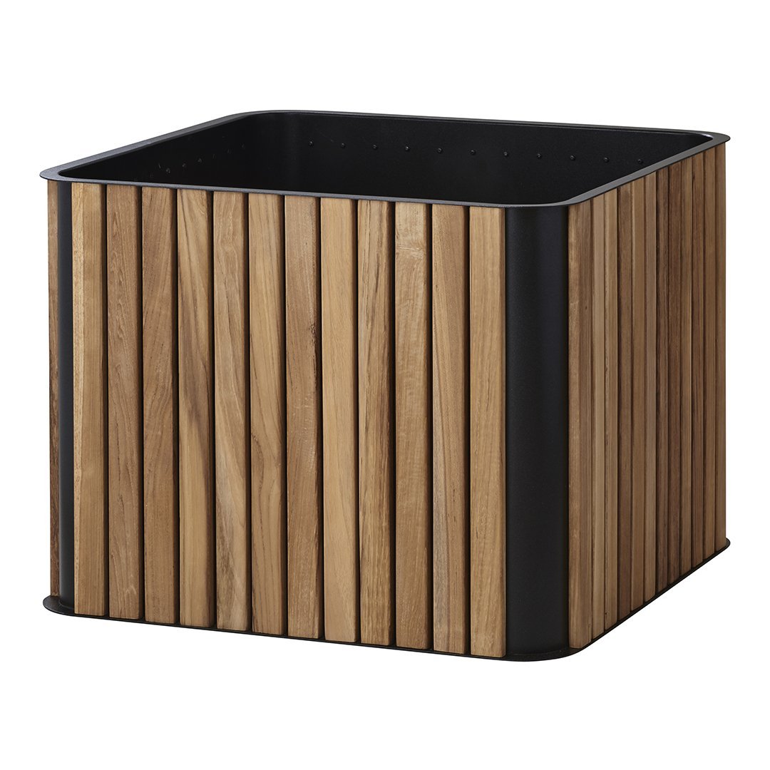 Cane Line Design Team Combine Planter - Modern Indoor/Outdoor Plant Pot for Home & Garden Decor - Perfect for Living Room, Patio, and Office Spaces