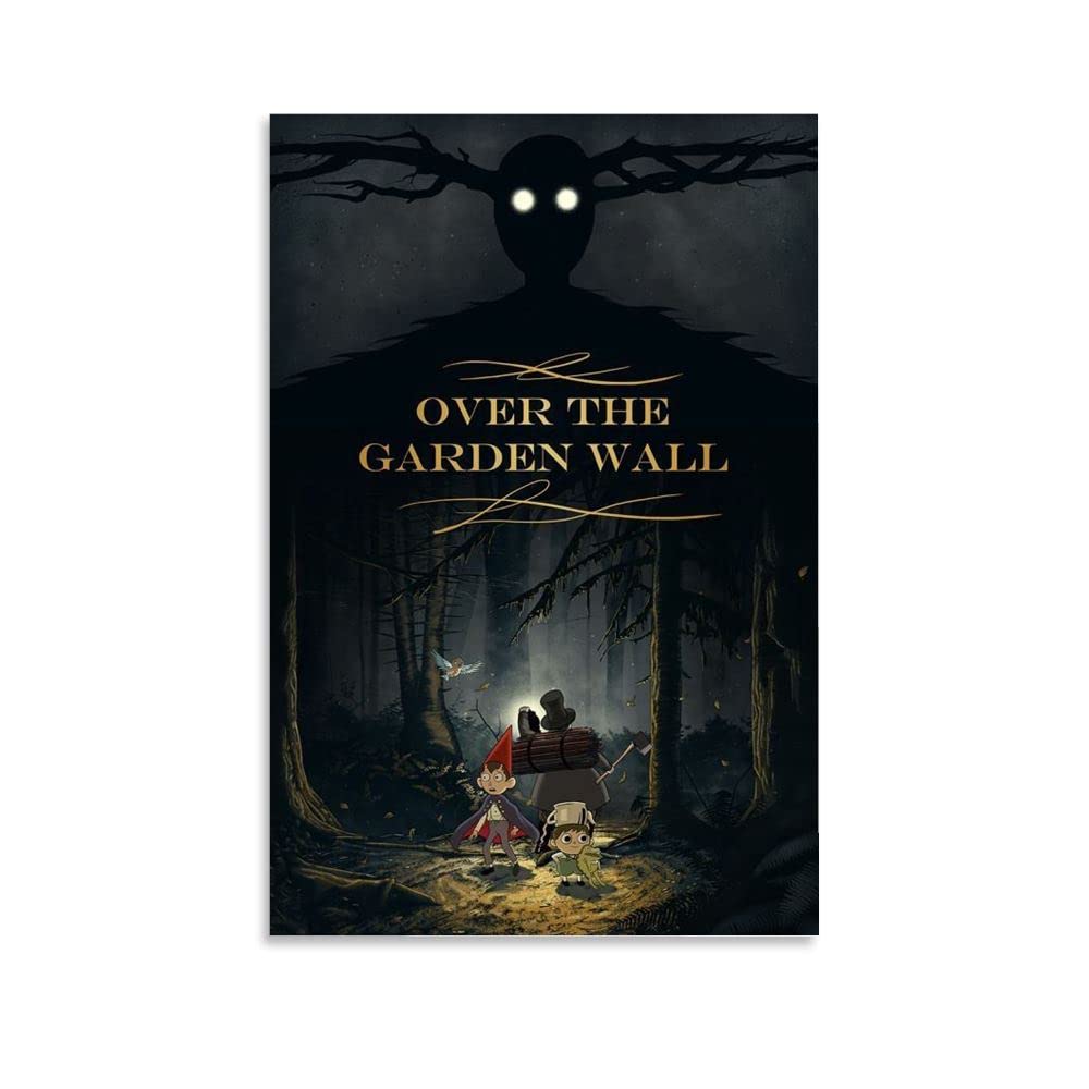 Over The Garden Wall Poster - 12x18 Inch (30x45cm) Modern Wall Art Print for Bedroom & Living Room Decor - Perfect for Home, Office, or Gift Giving