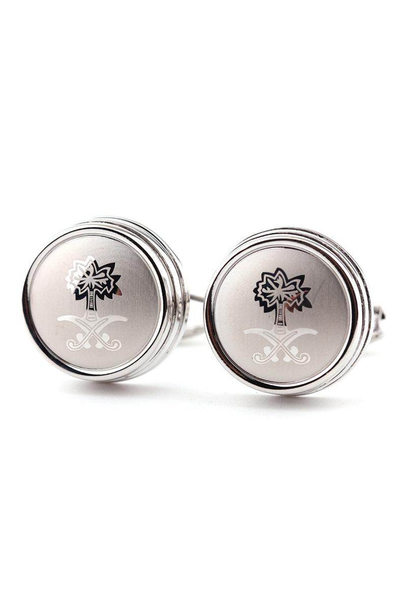 Premium Men's 2-Piece Copper Cufflinks Set - Elegant Wedding & Formal Dress Accessories for Groomsmen, Business Professionals - Perfect for Weddings, Prom, Office & Special Occasions