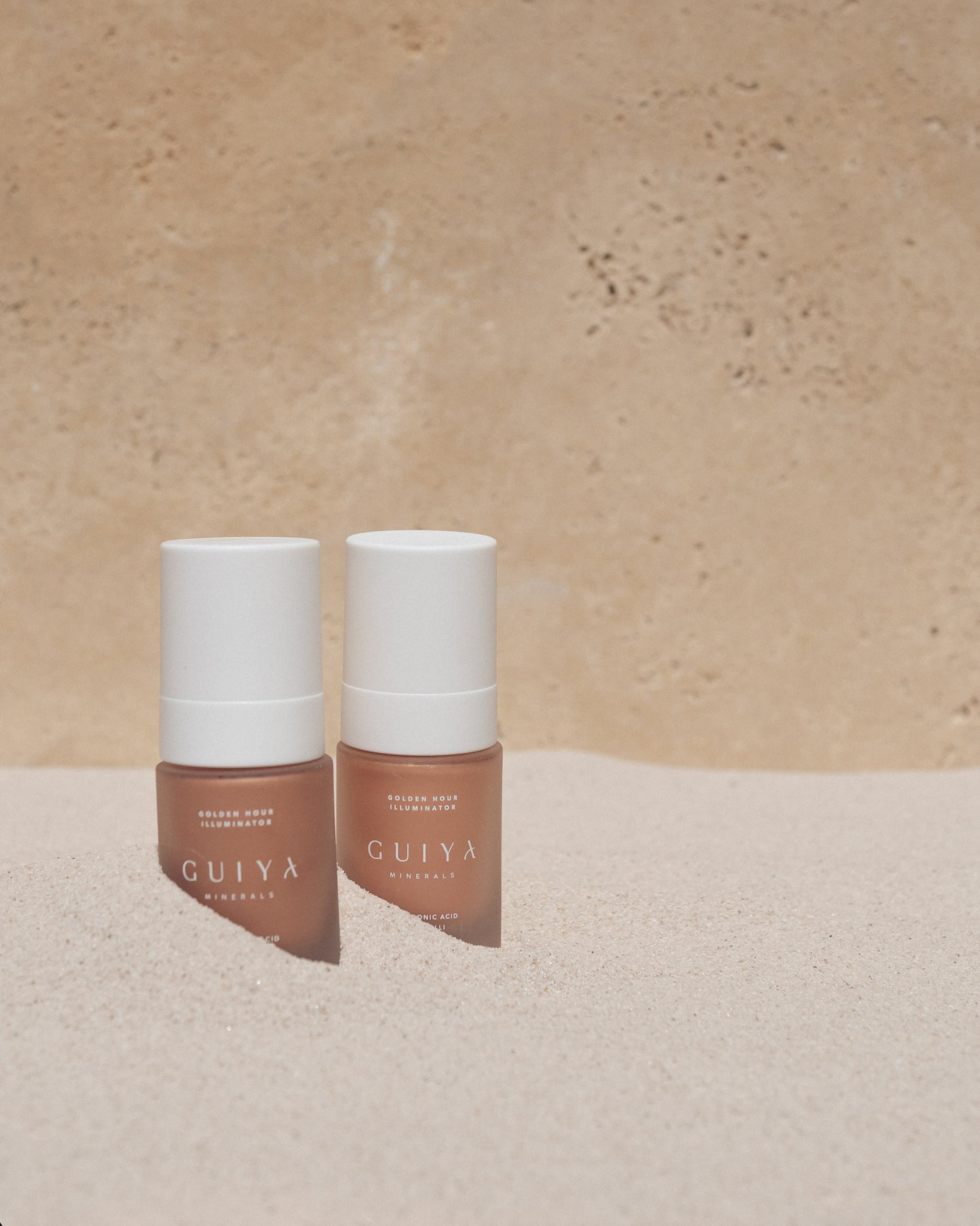 Guiya Minerals Golden Hour Liquid Illuminator - Radiant Glow Highlighter Makeup for Face & Body | Perfect for Daily Wear, Special Occasions & Photography