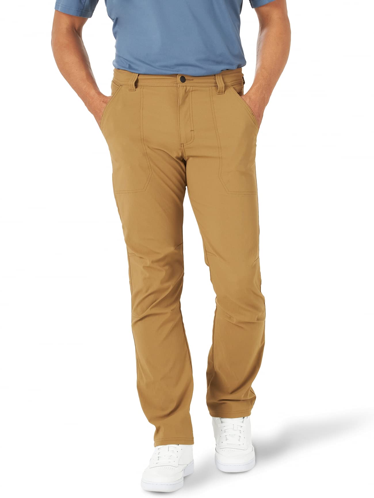 ATG by Wrangler Men's Zip Pocket Trail Pants - Durable Hiking & Outdoor Adventure Pants for Camping, Climbing & Travel