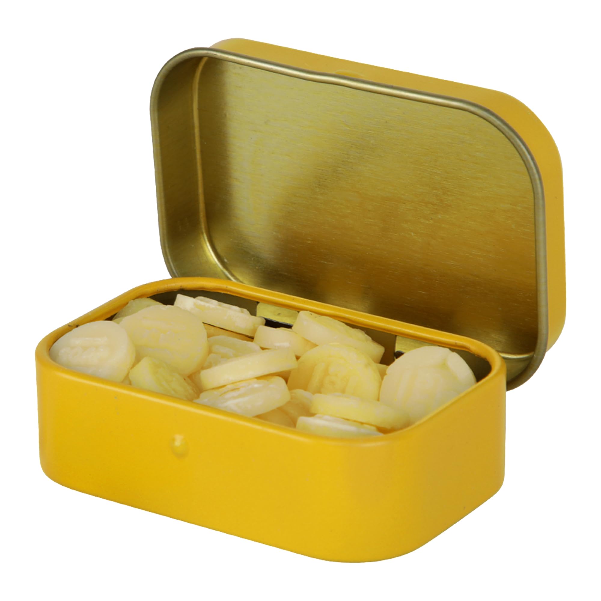 Handmade Lemon Scented Soap Tablets - 1 Tin (30 Tablets) + 2 Refills (60 Tablets) | Travel-Friendly, Eco-Friendly, Skin-Friendly | Perfect for Camping, Gym & On-the-Go Use