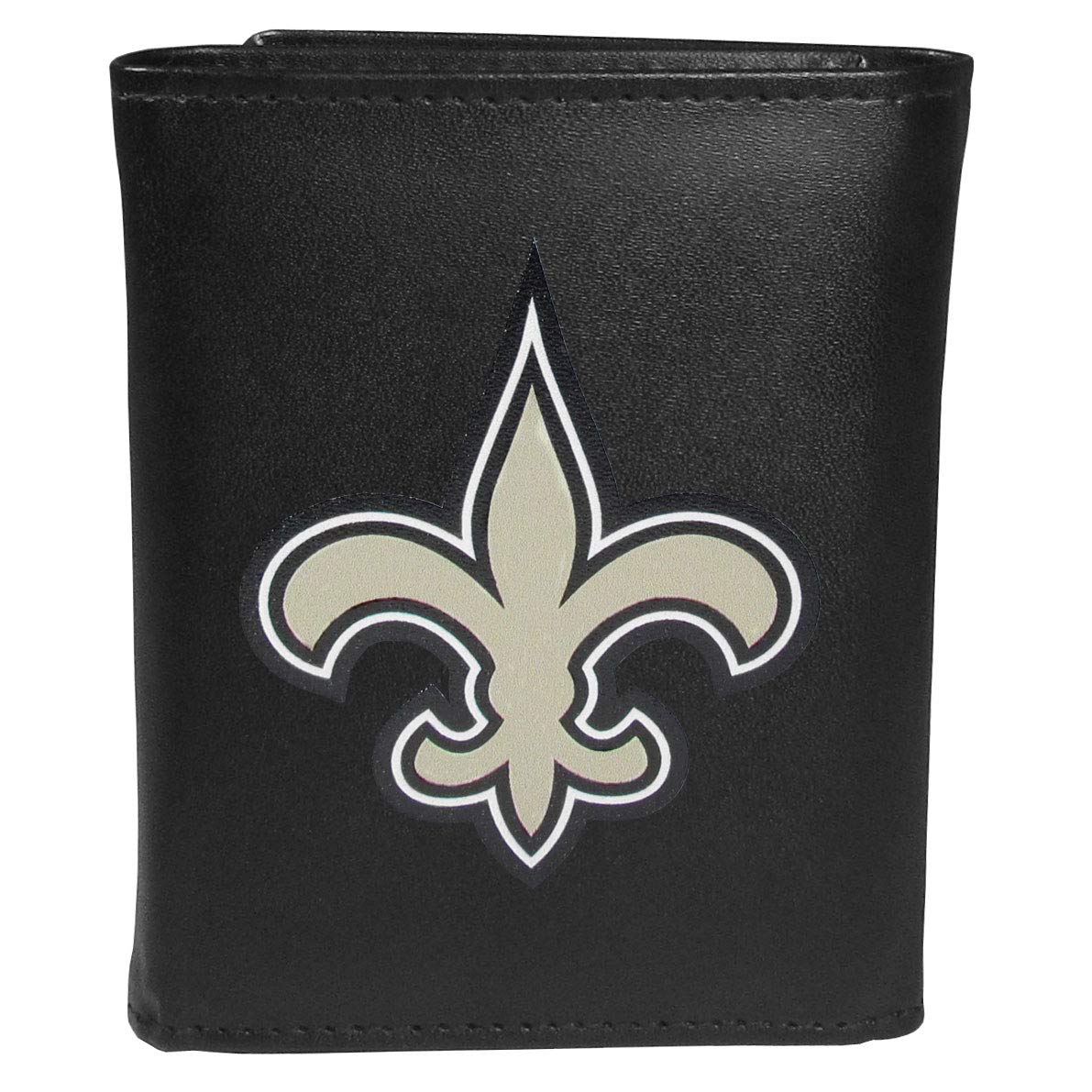 Premium Siskiyou Tri-Fold Leather Wallet with RFID Protection & Stainless Steel Keychain - Stylish & Secure for Men's Everyday Carry (EDC), Travel, and Business Use